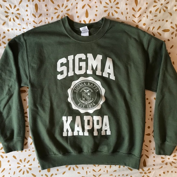 sorority corduroy sweatshirt